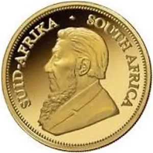 South African 1/10 oz Krugerrand Gold Coin(Random Year)