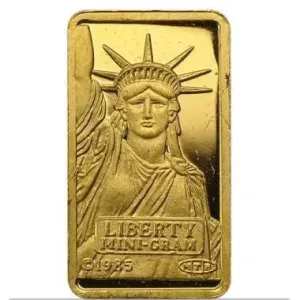 1 gram Gold Bar - Secondary Market