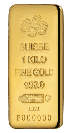 1 kilo PAMP gold bar