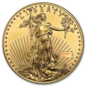 1 oz American Gold Eagle Coin(Random Year)