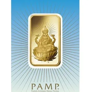 1 oz PAMP Suisse - Lakshmi Gold Bar(New w/Assay)