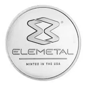 1 Oz Elemetal Silver Round
