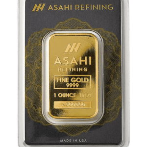 1 oz Asahi Gold Bar .9999 Fine (In Assay)