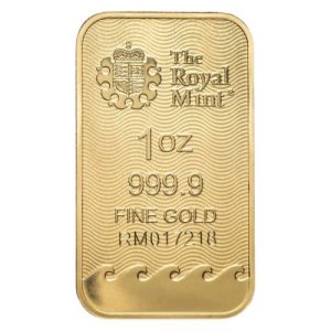 1 oz Britannia Minted Gold Bar (In Assay)