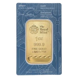 1 oz Britannia Minted Gold Bar (In Assay)