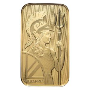 1 oz Britannia Minted Gold Bar (In Assay)