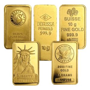 10 gram Gold Bar - Secondary Market