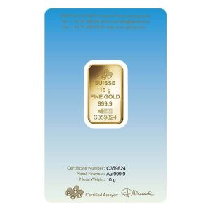 10 Gram Pamp Suisse Gold Romanesque Cross (In Assay)