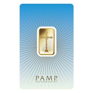 10 Gram Pamp Suisse Gold Romanesque Cross (In Assay)