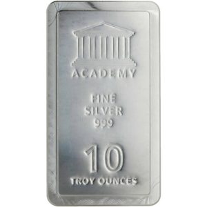 Academy 10 oz Silver Bars Stackable