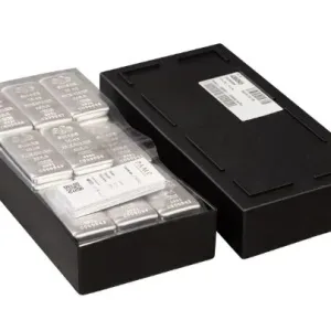 10 oz PAMP Suisse Silver Bar(Cast, New In Assay)