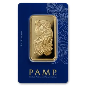 100 Gram PAMP Suisse Gold Bar - Lady Fortuna Veriscan (In Assay)
