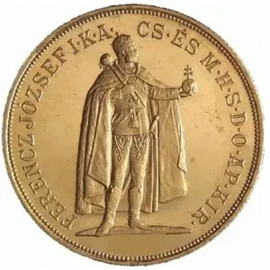 100 Korona Gold Coin - Hungarian