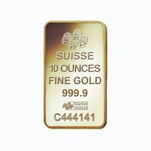10 oz Gold Bar Pamp Suisse Lady Fortuna(In Assay)