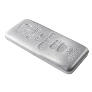 10 oz PAMP Suisse Silver Bar(Cast, New In Assay)