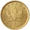 Canadian 1/10 oz Gold Maple Leaf Coin(Random Year) - Image 2