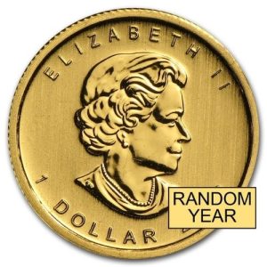1/20 Oz Gold Coin - Canadian Maple Leaf