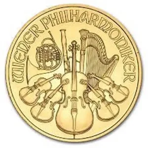 Austrian Philharmonic 1/4 Oz Gold Coin