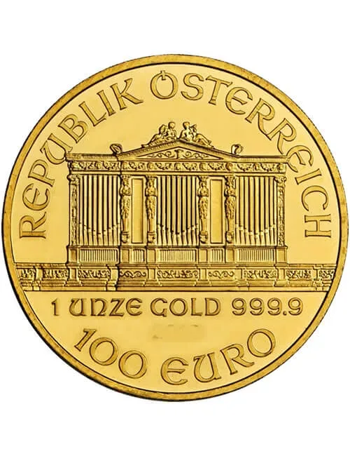 1 oz Austrian Philharmonic Gold Coin(Random Year)