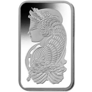 1 oz Silver Bar - PAMP Lady Fortuna (In Assay)