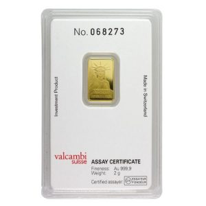 2 Gram Gold Bar - Credit Suisse