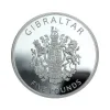 2022 1 oz Gibraltar Platinum Castle Coin - Image 2