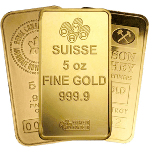5 oz Gold Bars