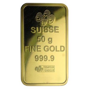 50 Gram PAMP Suisse Gold Bar - Lady Fortuna(In Assay)