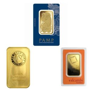 50 Gram Random Brand Gold Bar (In Assay)