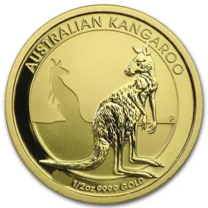 1/2 Oz Gold Coin - Australian Kangaroo
