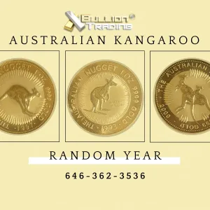 1 oz Australian Gold Nugget ( Kangaroo ) - Random Year 1 oz Australian Gold Nugget ( Kangaroo ) - Random Year