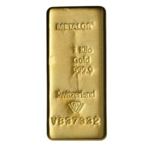1 Kilo Metalor Gold Bar .9999 Fine(New)