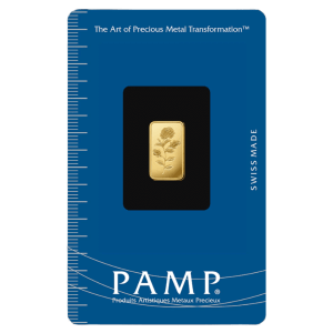 1 Gram PAMP Gold Rosa Bar