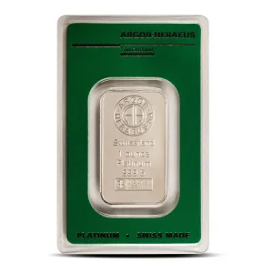 1 Oz Platinum Bar (Random Brand) W Assay