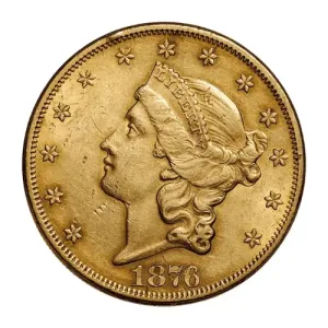 Pre-33 $20 Liberty Gold Double Eagle Coin (AU) Pre-33 $20 Liberty Gold Double Eagle Coin (AU)