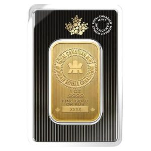 Royal Canadian Mint 1 oz Gold Bar (Classic Assay)
