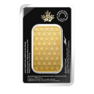 Royal Canadian Mint 1 oz Gold Bar (Classic Assay)