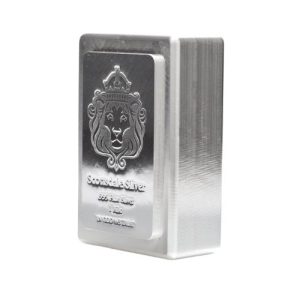 1 kilo Scottsdale Stacker Silver Bar