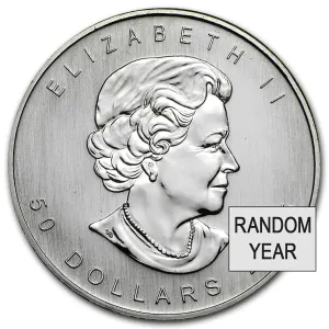 1 oz Canadian Palladium Maple Leaf Coin (Random) 1 oz Canadian Palladium Maple Leaf Coin (Random)