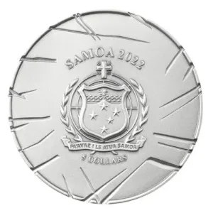 Samoa 1 oz DC Comics Two-Face Supervillain Silver Coin 2022