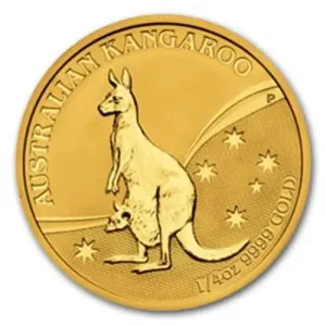 1/4 Oz Gold Coin - Australian Kangaroo