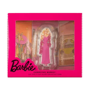 1 oz I Love Barbie Superstar Barbieâ„¢ Silver Coin 1 oz I Love Barbie Superstar Barbieâ„¢ Silver Coin