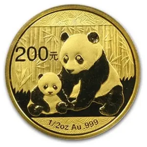 1/2 Oz Gold Coin - Chinese Panda