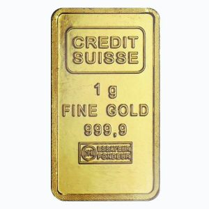 1 Gram Credit Suisse Gold Bar