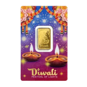 Diwali - Lakshmi 5g Gold Bar 2023 Diwali - Lakshmi 5g Gold Bar 2023
