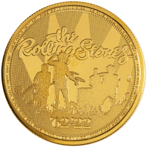 1 oz Rolling Stones Gold Coin