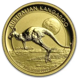1/10 Oz Gold Coin - Australian Kangaroo
