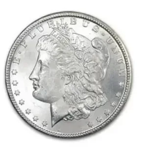Morgan Silver Dollar Coin BU - Random Year