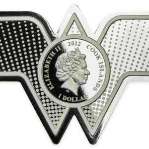 2022 1 oz cook islands Wonder Woman Silver Coin