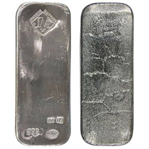 100 Oz Silver Bar - Random Design